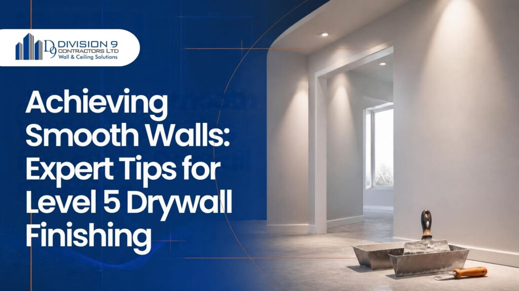 achieving smooth walls expert tips for level 5 drywall finishing
