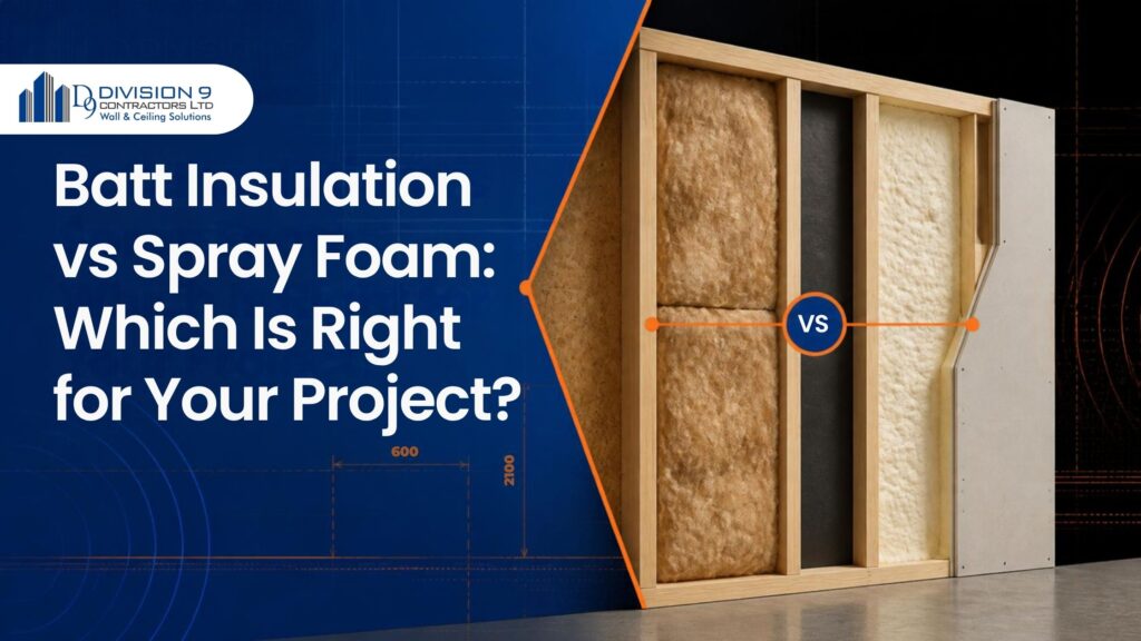 batt insulation vs spray foam which is right for your project