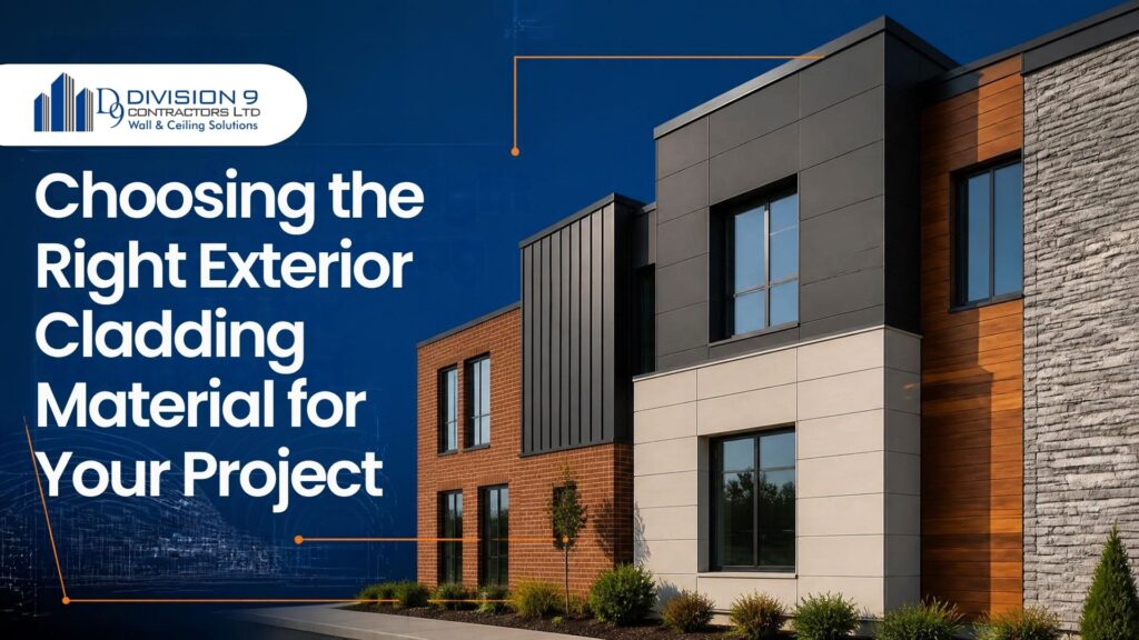 choosing the right exterior cladding material for your project