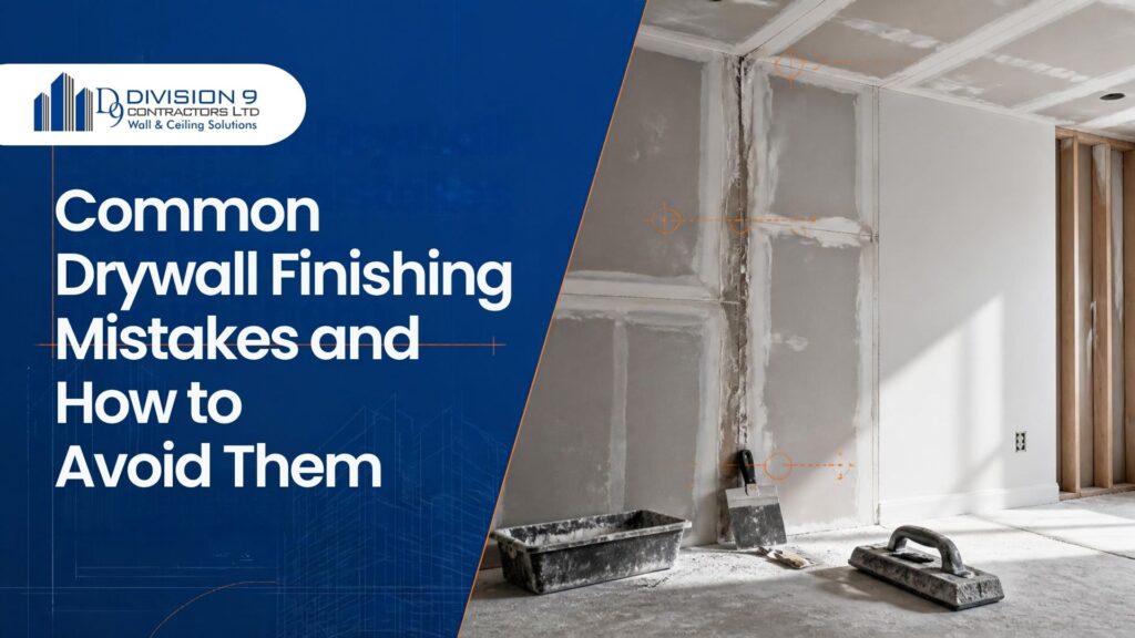 common drywall finishing mistakes and how to avoid them